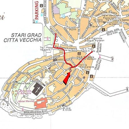 Casa Bachieri Apartamento Rovinj Exterior foto
